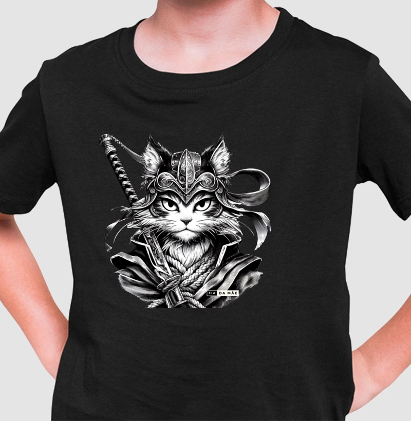 070 - Camiseta Infantil - GuerreiroMor