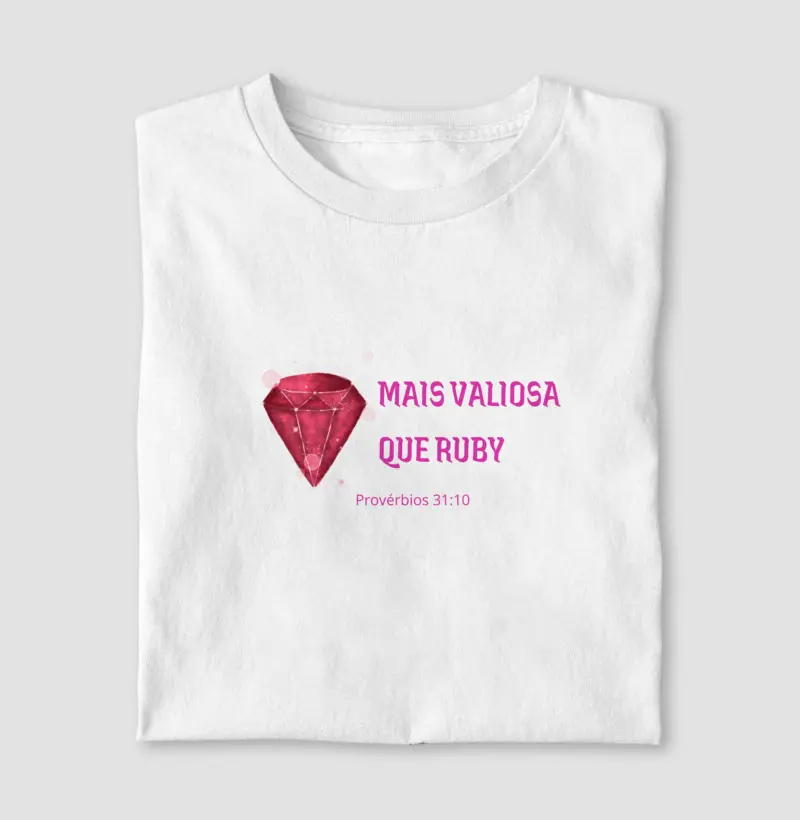 MAIS VALIOSA QUE RUBY