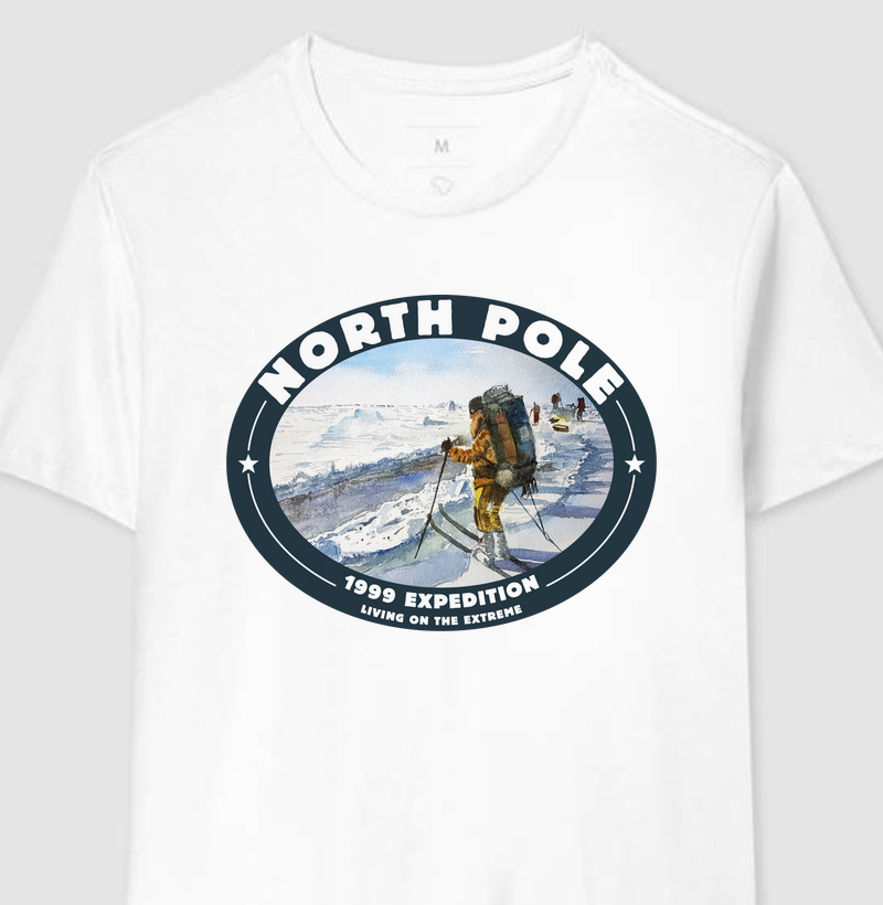 Camiseta North Pole - Living on The Extreme