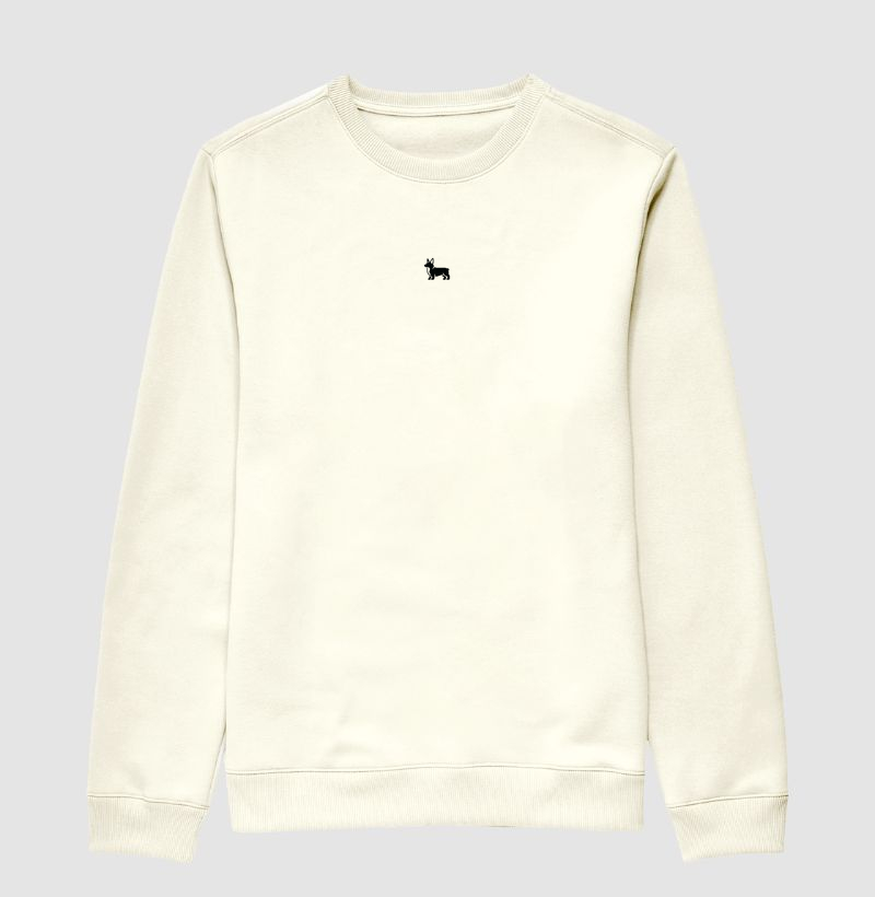 Moletom - Logo Corgi preto