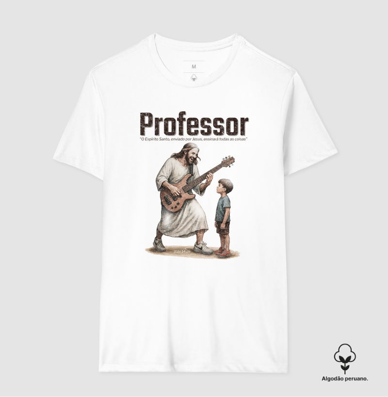 Camiseta Algodão Peruano Professor - Baixo