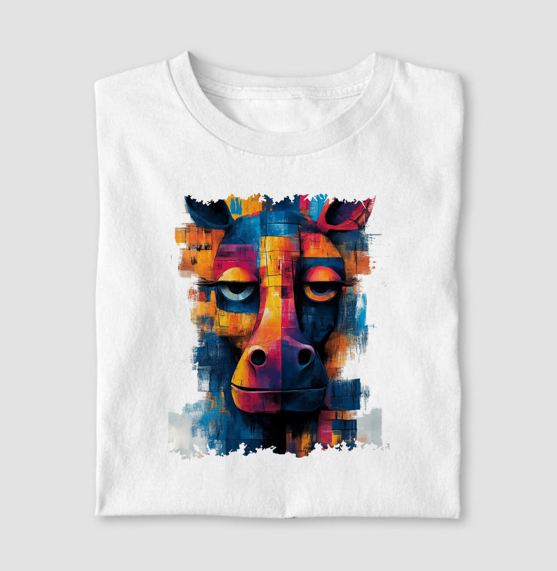 Camiseta Animal Abstrato