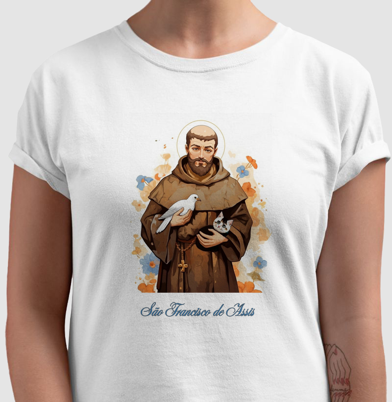 Camiseta São Francisco de Assis
