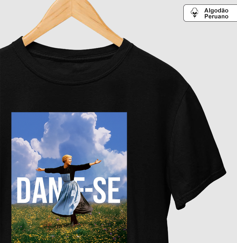 Camiseta Algodão Peruano - Noviça Rebelde 