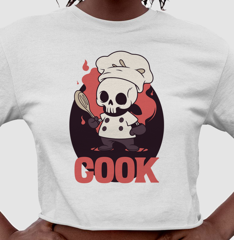 Cook: Cropped - Feito para Quem Vive a Arte da Culinária