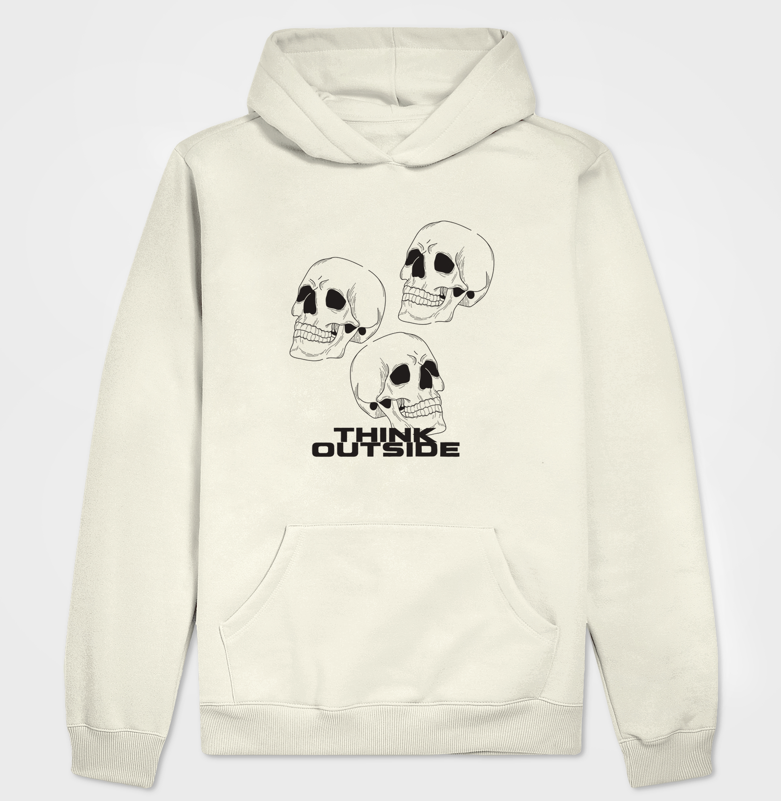 Moletom Canguru 3 Caveiras