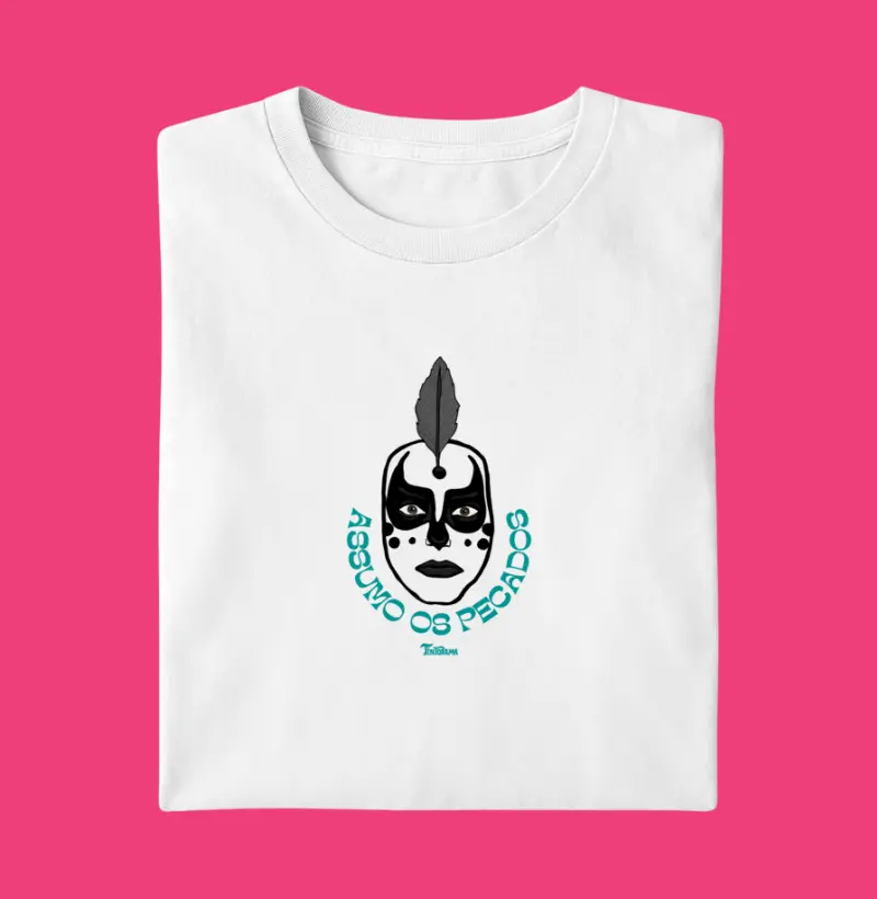 Camiseta "Assumo os Pecados"