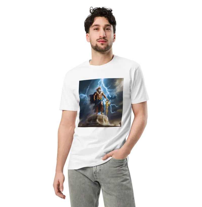 Seja Incrível como Zeus: Adquira Sua Camiseta do Arquétipo Divino!