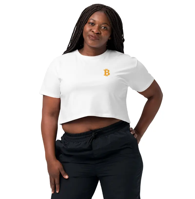 Cropped Crypto Style Bitcoin