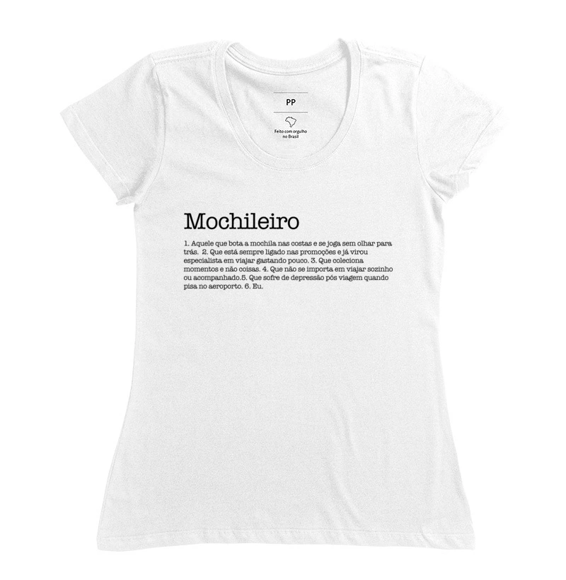 Camiseta Mochileiro 