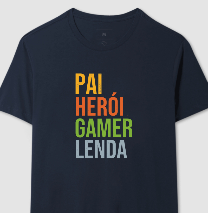 PAI HERÓI GAMER LENDA