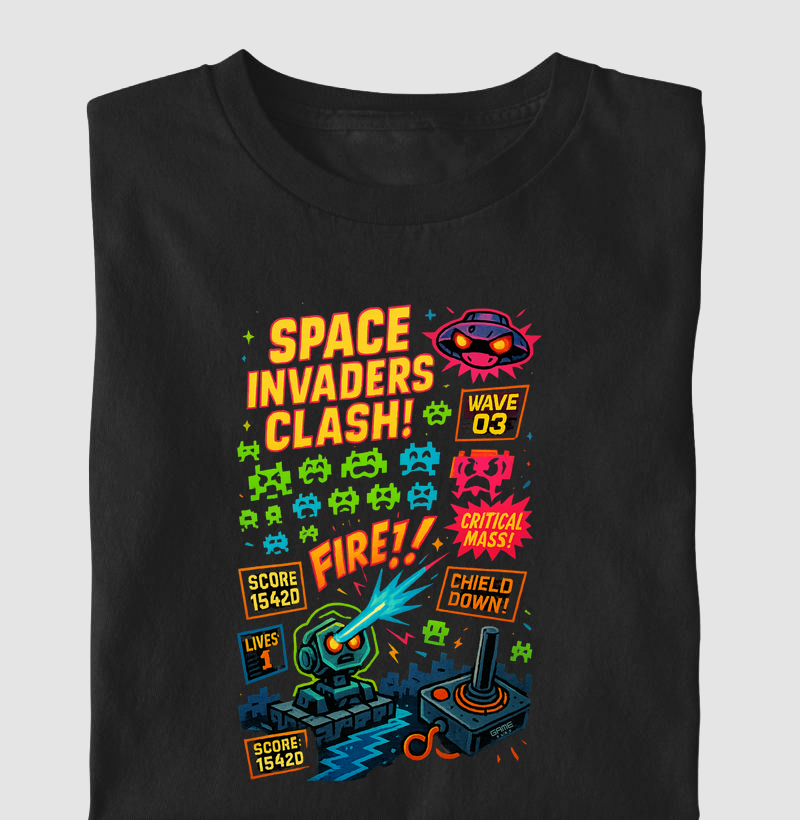 Space Invaders Fire PopAtari Collection