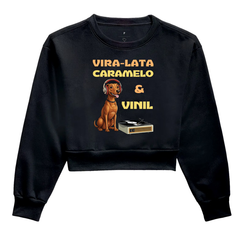 VIRA-LATA CARAMELO E VINIL