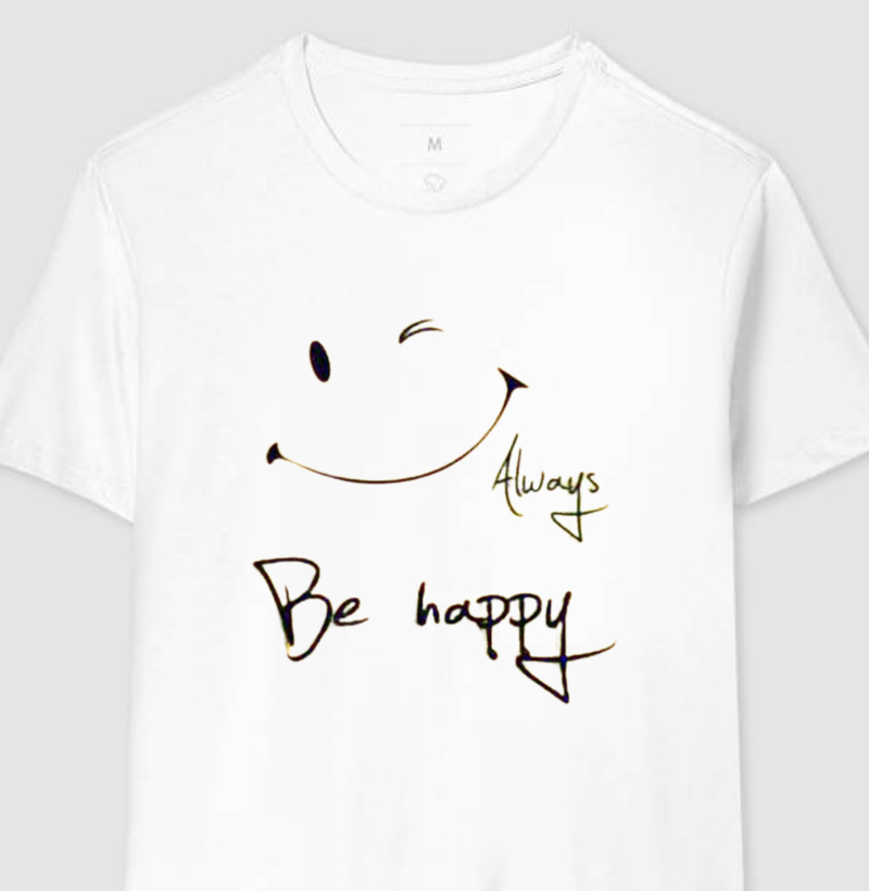 Camisa Always Be Happy