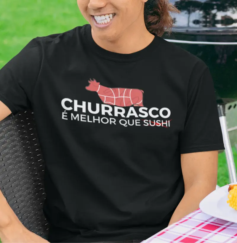 Churrasco é melhor que Sushi