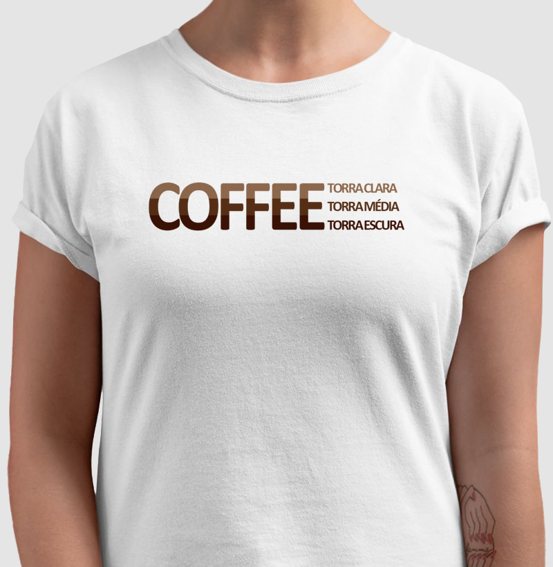 COFFEE: Torra clara, média e escura
