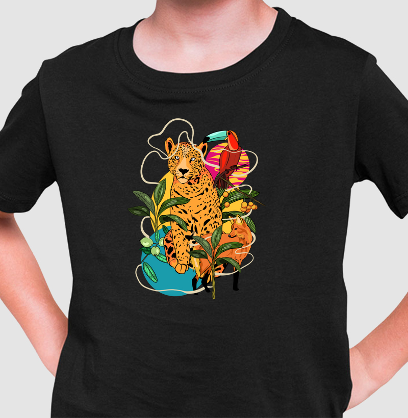 Camiseta Kids Tropical