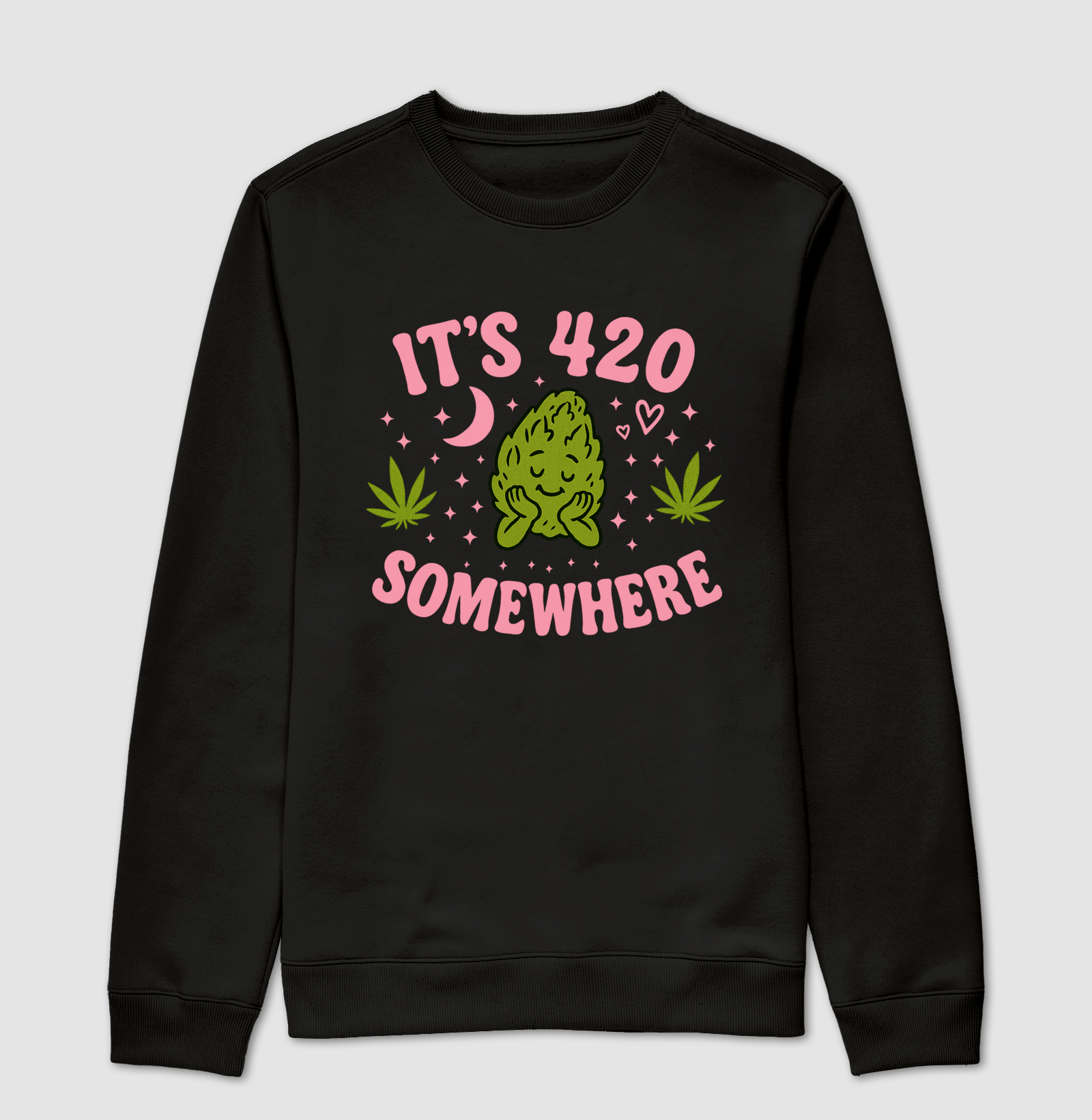 Suéter moletom - It's 420 Somewhere 
