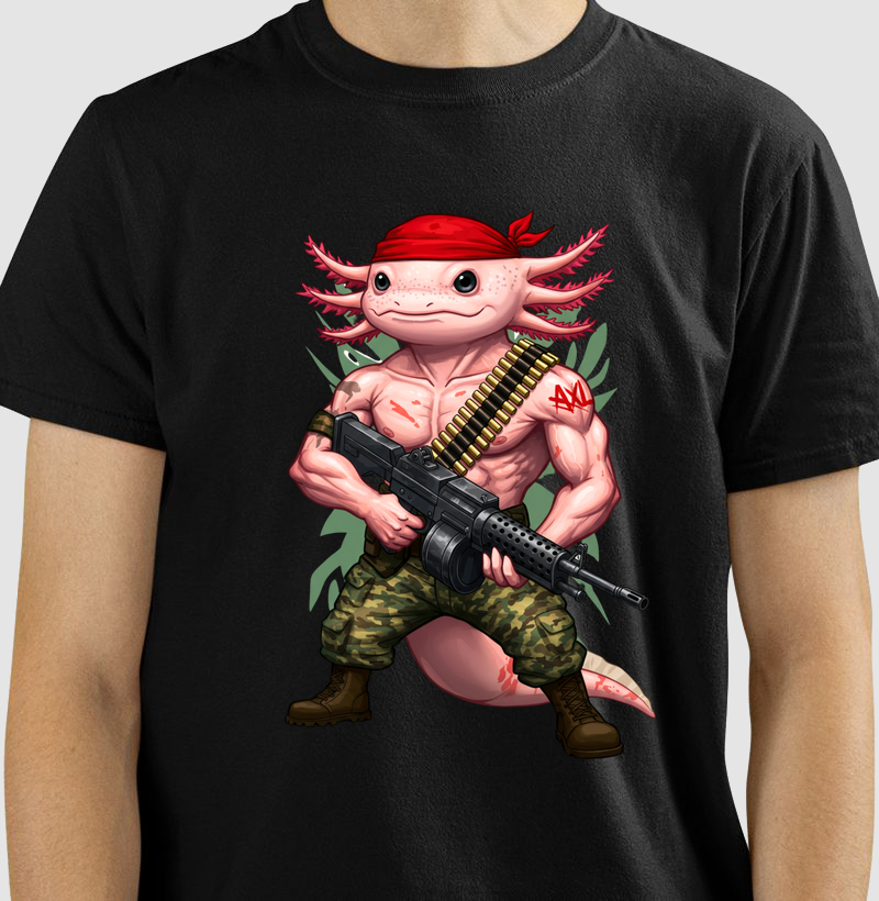 Camiseta - AXL, Rambo (01)