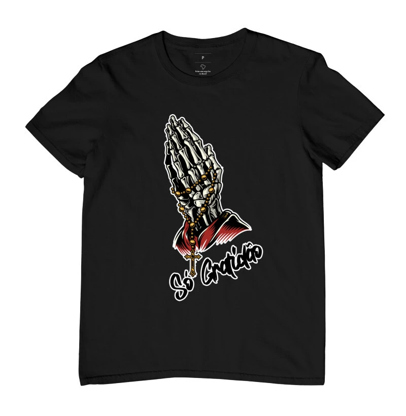 Camiseta Gamer Oração Só Gratidão