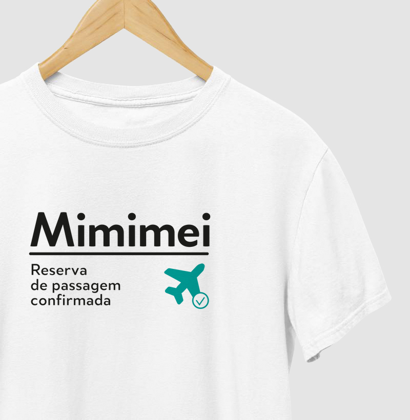 Mimimei - Reserva de passagem confirmada!