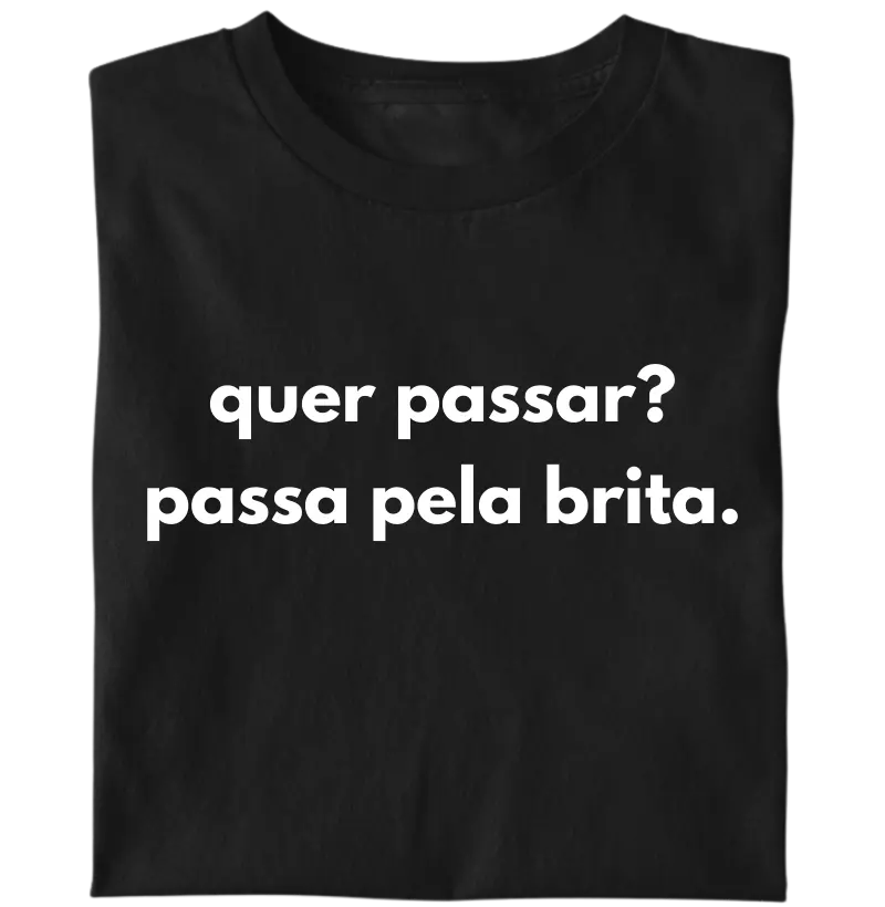 Passa pela brita