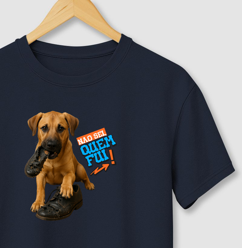 Camiseta Não Sei Quem Fui