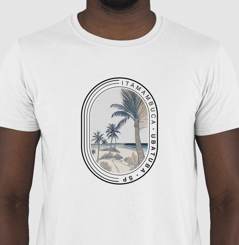 Camiseta Estampada Masculina Itamambuca