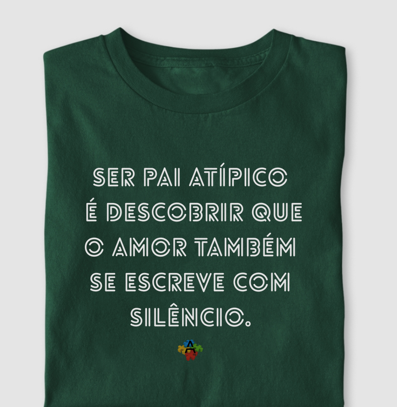 Camiseta “Amor em Silêncio”