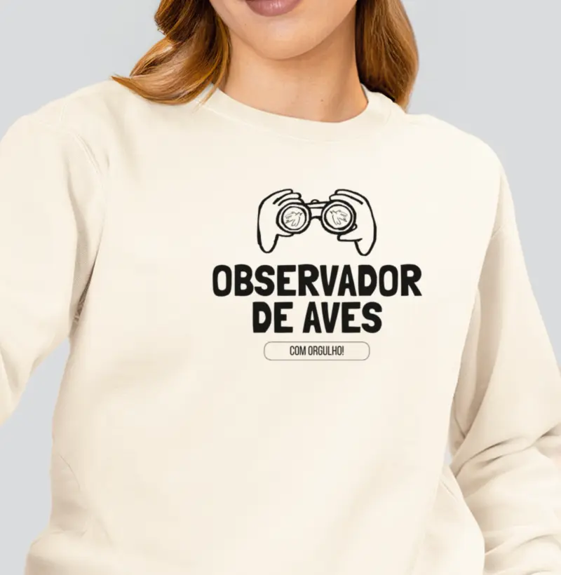 Observador de Aves - Moletom