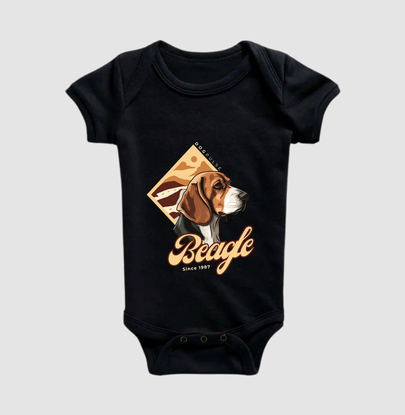 Body Infantil Bleagle Busto Dog Pulse
