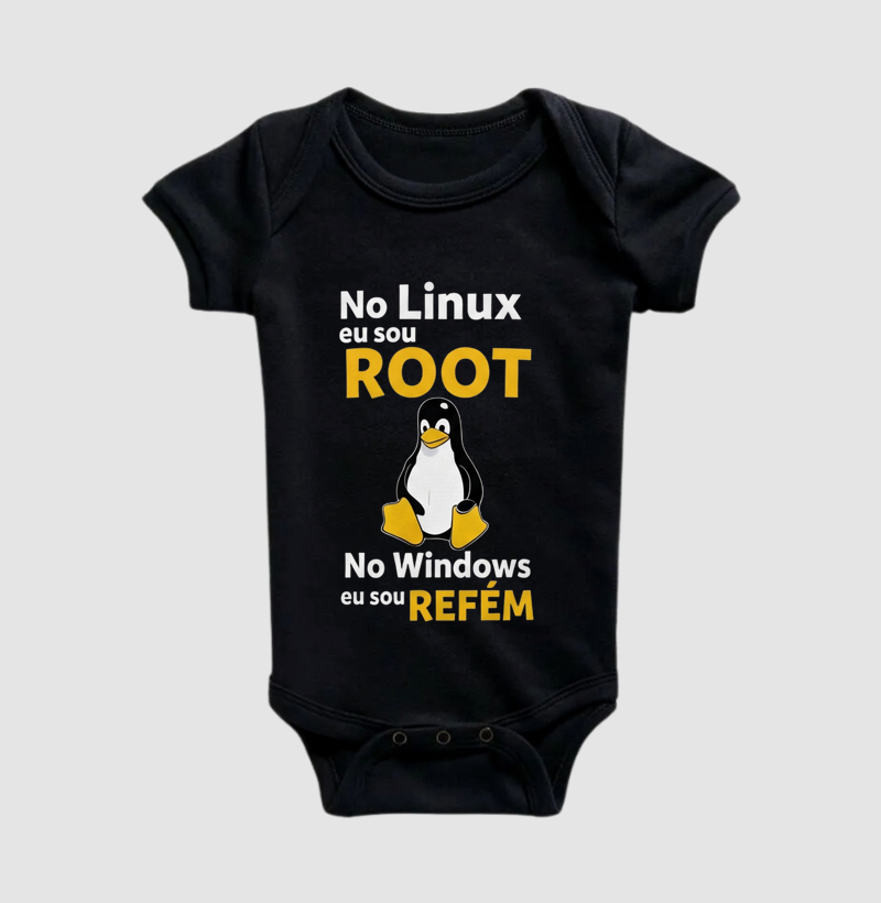 No Linux eu Sou Root; No Windows eu Sou Refém