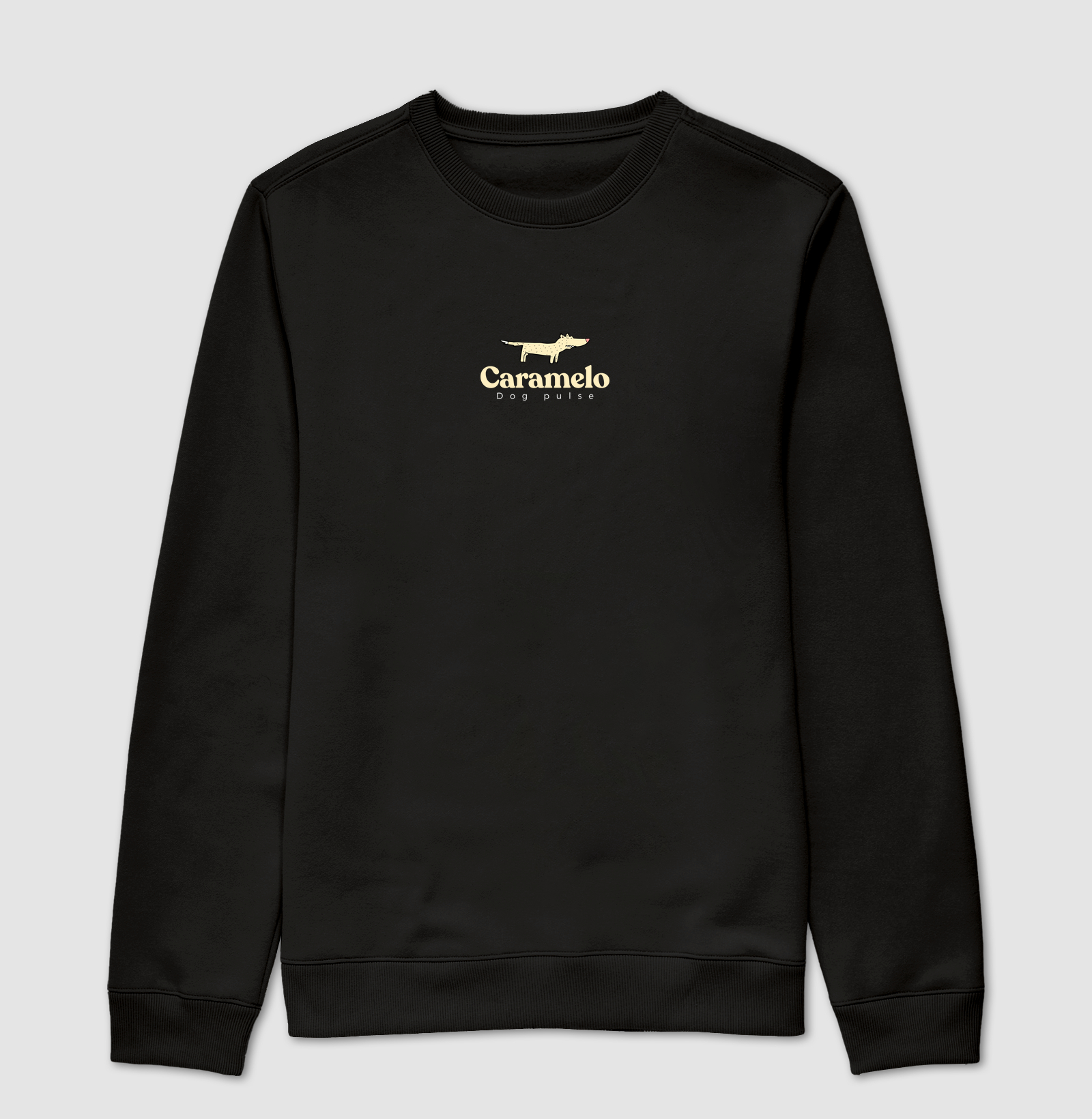 Suéter Moletom Dog Pulse Caramelo Origin