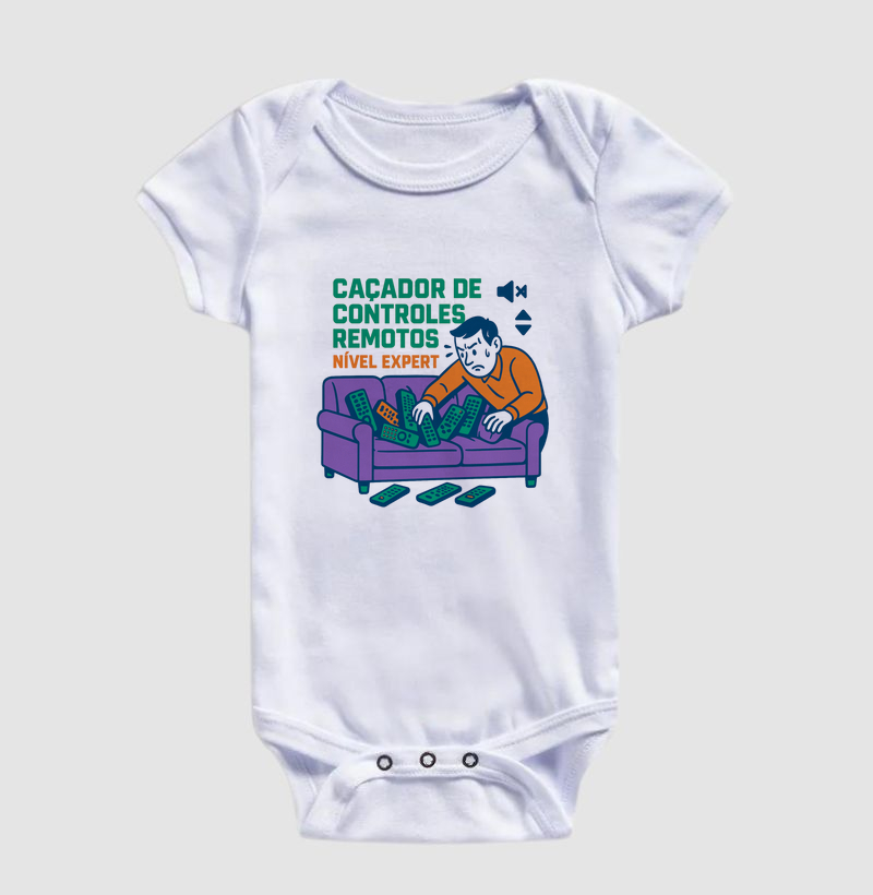 Body Infantil Caçador de controle remoto
