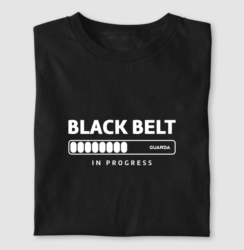 Camiseta Black Belt in Progress