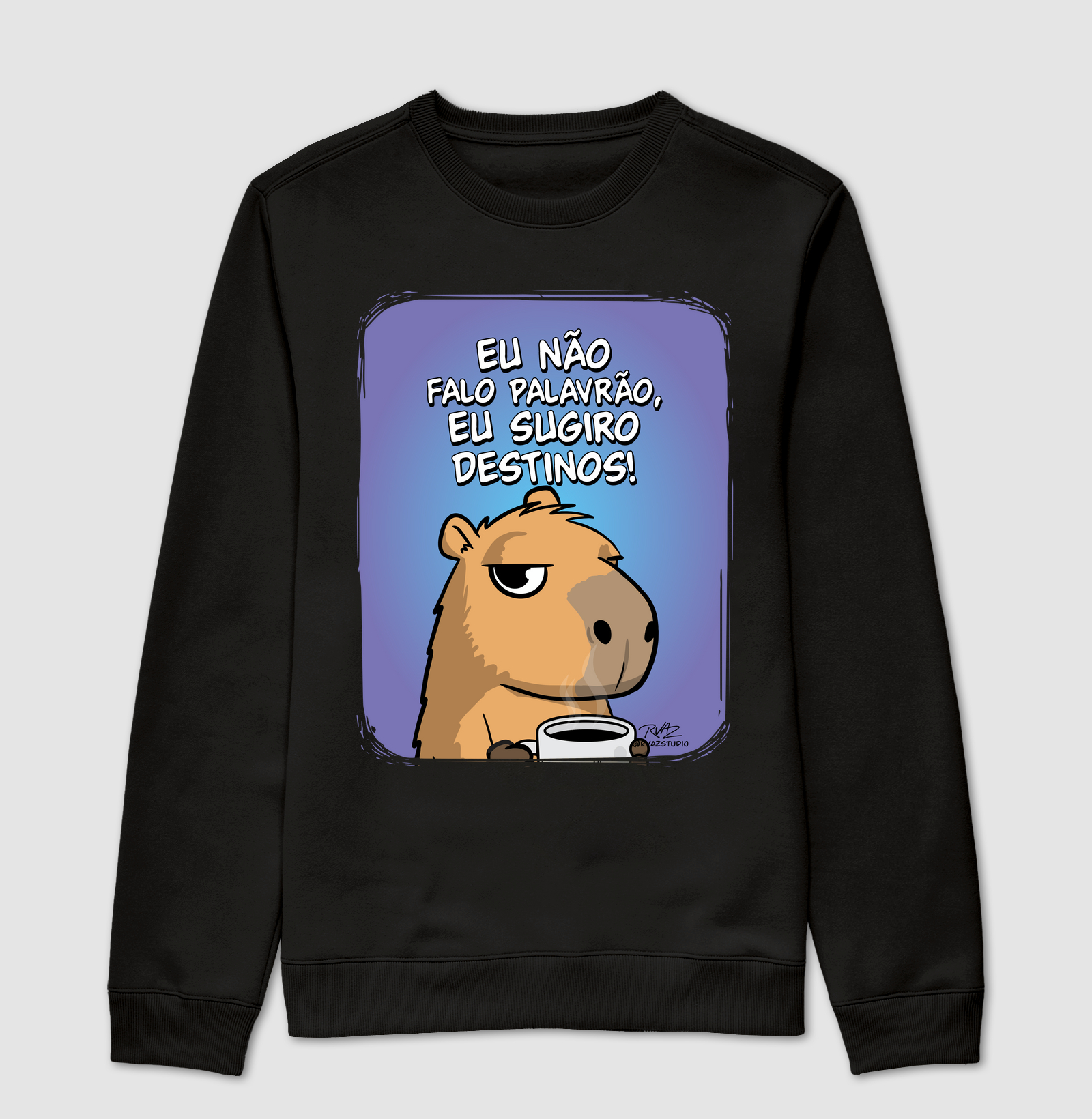 Camiseta Capivara Sugiro Destinos