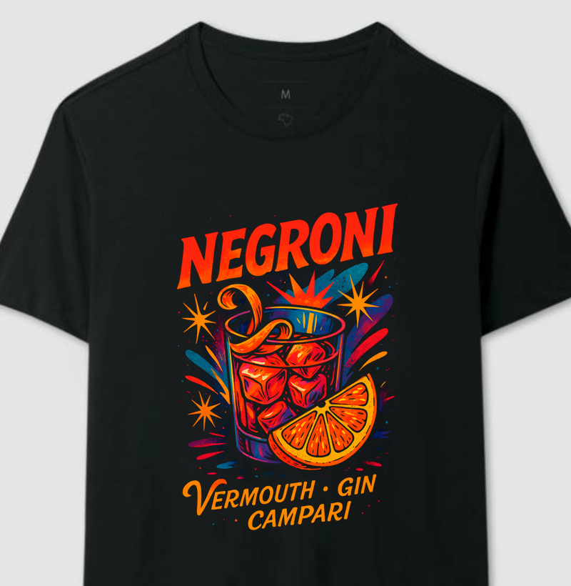 Camiseta Negroni Art