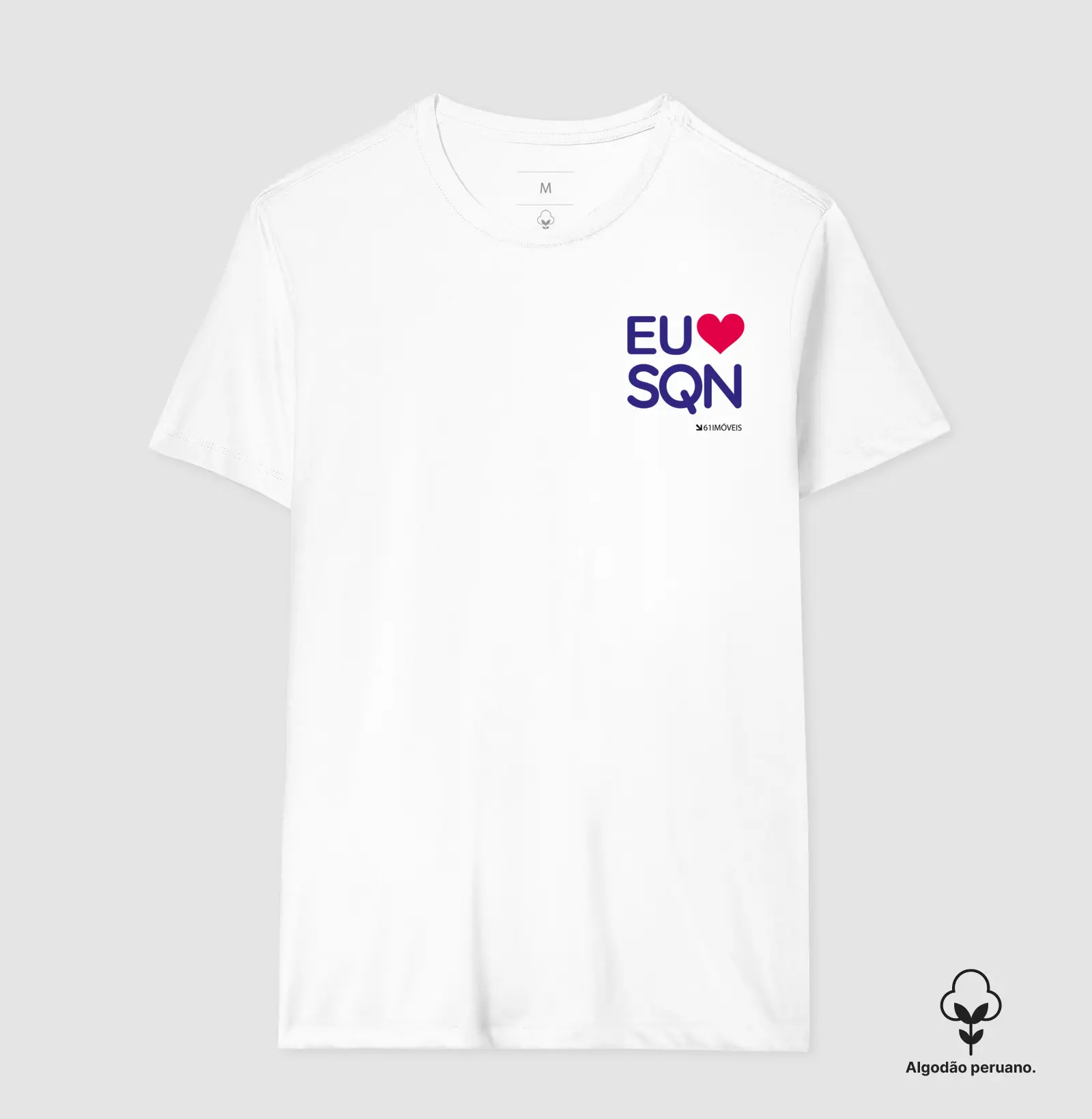 Camiseta '' Eu Amo SQN ''