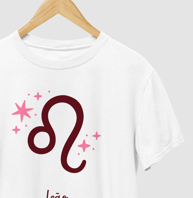 Camisa Zodíaco Signo de Leão | MILAH