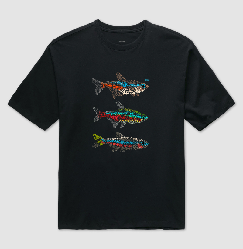 Tetras Neon (Paracheirodon spp.) ver. 2