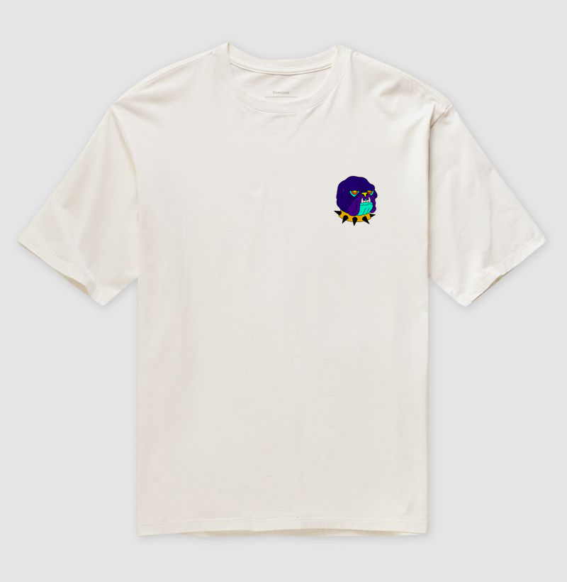 Camiseta Ghosting Oversized