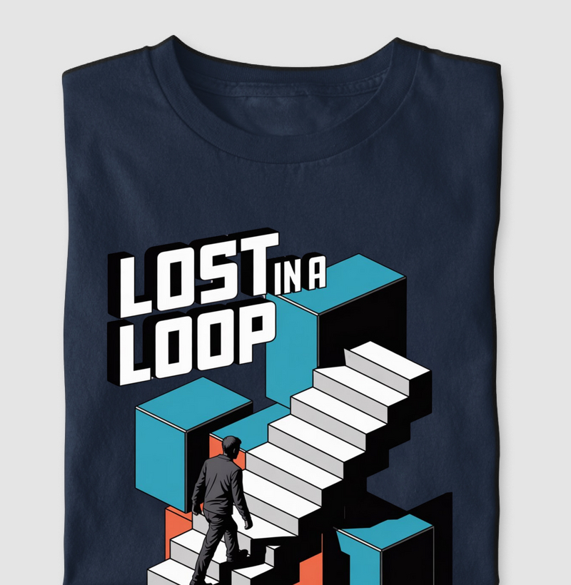 Camiseta Lost in a Loop