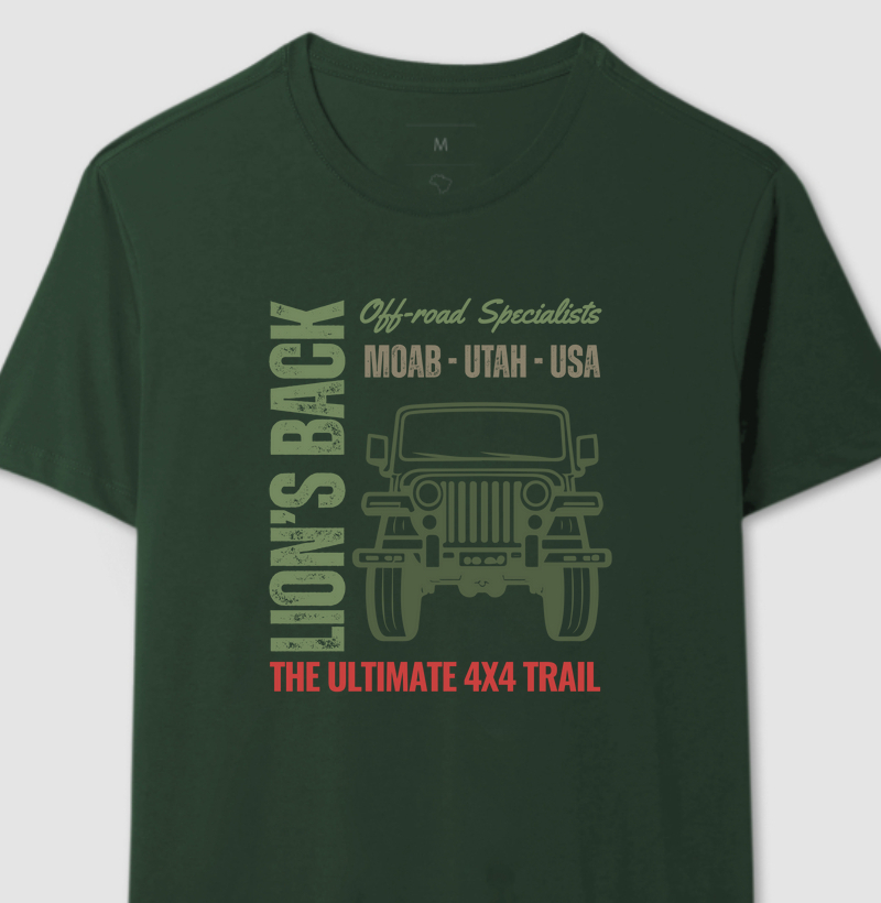 Trilha "LION'S BACK” – MOAB, UTAH