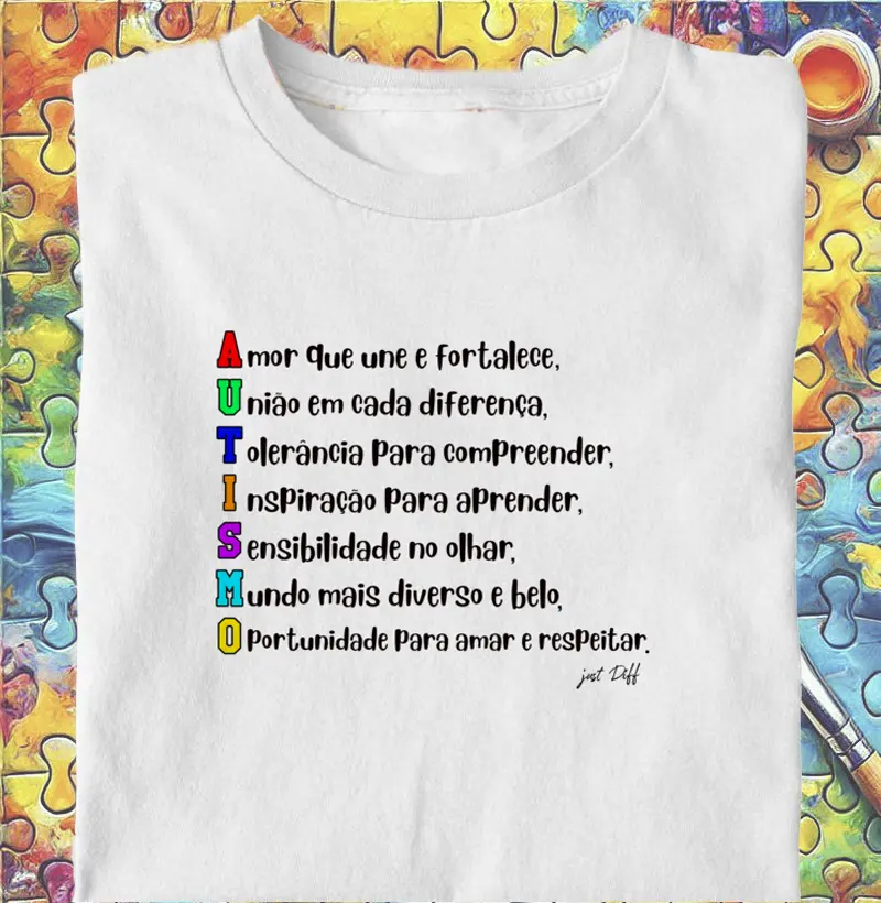 Acróstico do Autismo – Amor, União e Respeito