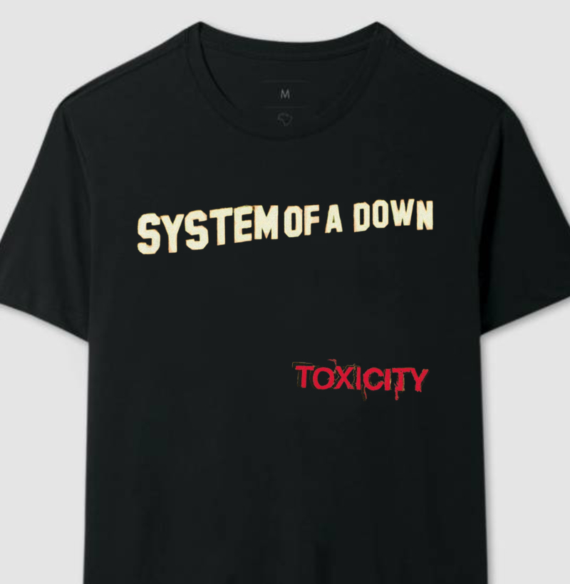 Camiseta System Of A Down - Toxicity