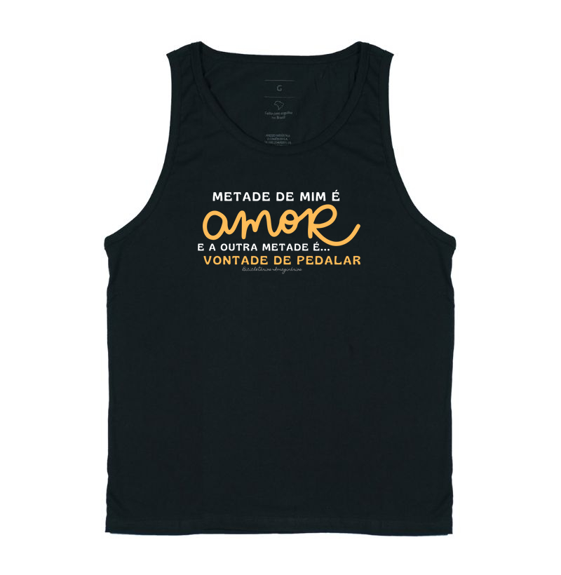 metade de mim é AMOR, a outra metade é vontade de PEDALAR