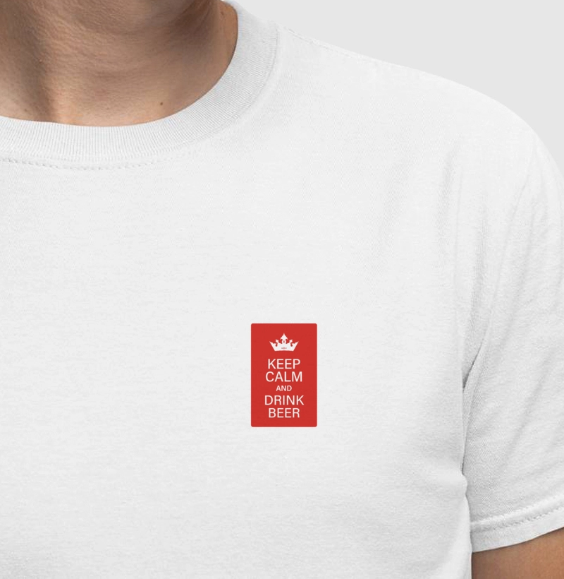 Camiseta KEEP CALM Cervejaria Palácio