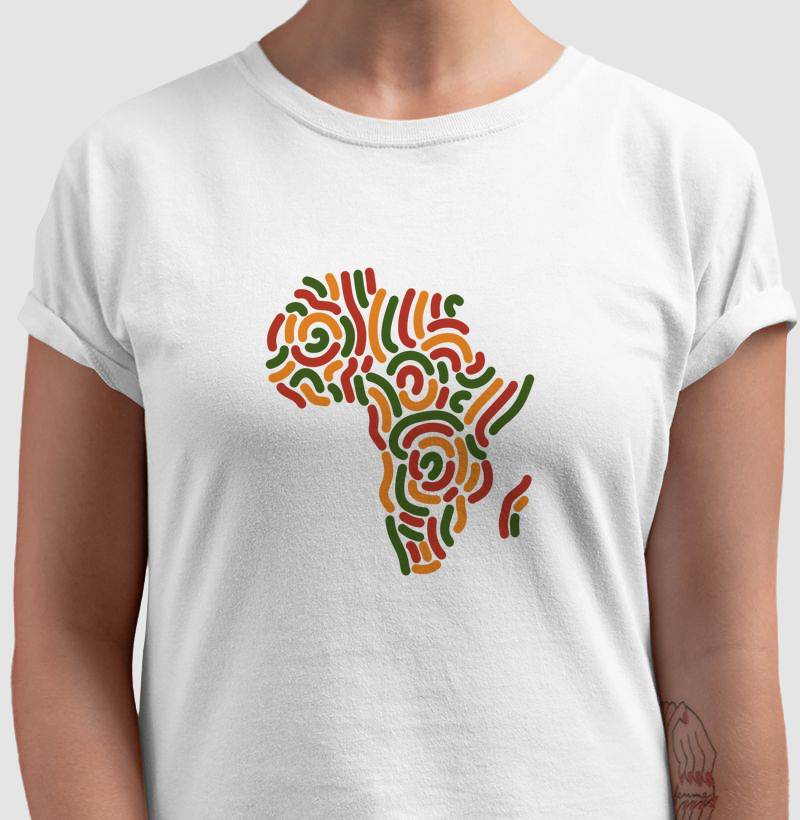 Camiseta Original África Cores
