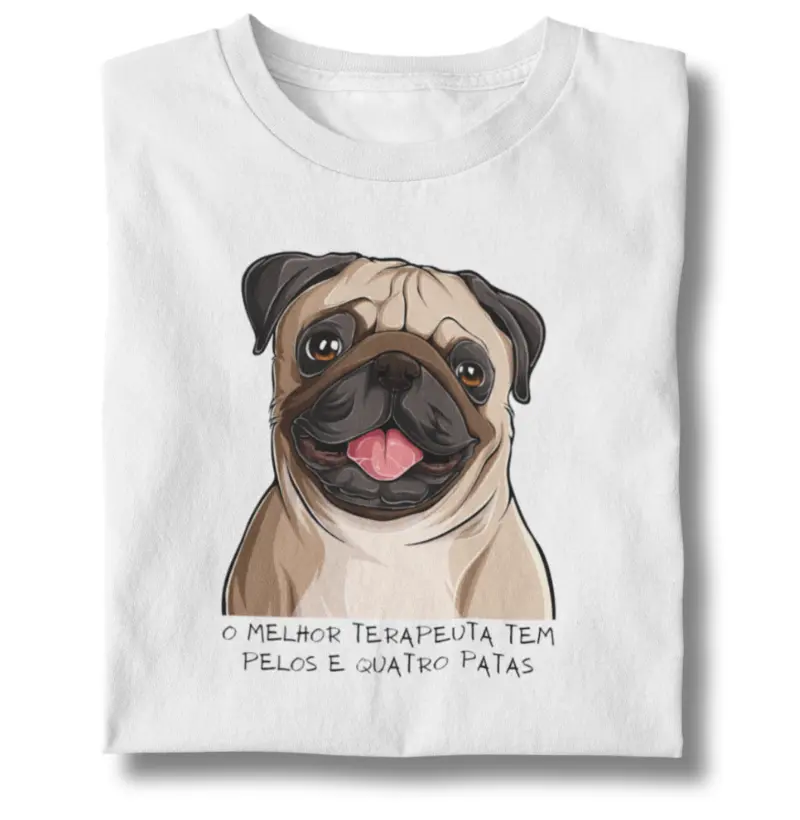 Pug o melhor terapeuta