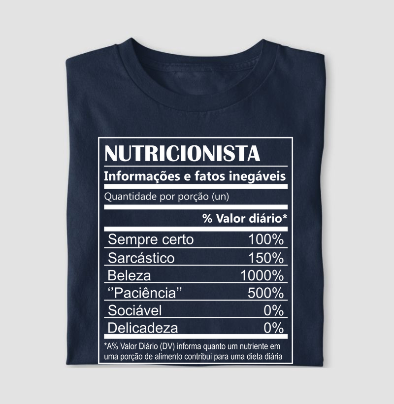 Nutricionista - Rotulo